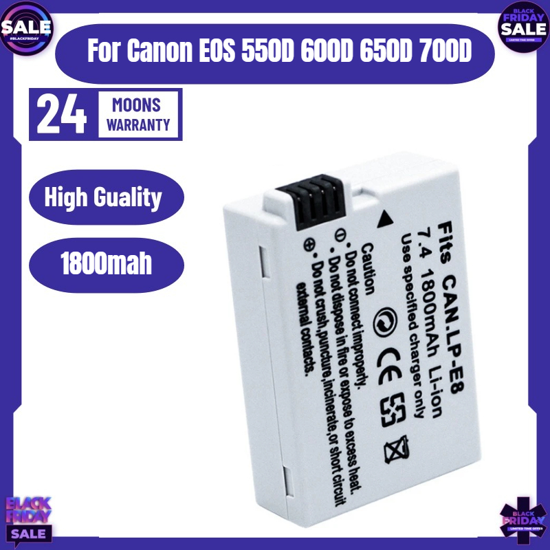 Drone Battery - Nieuwe LP-E8 camerabatterij voor Canon EOS