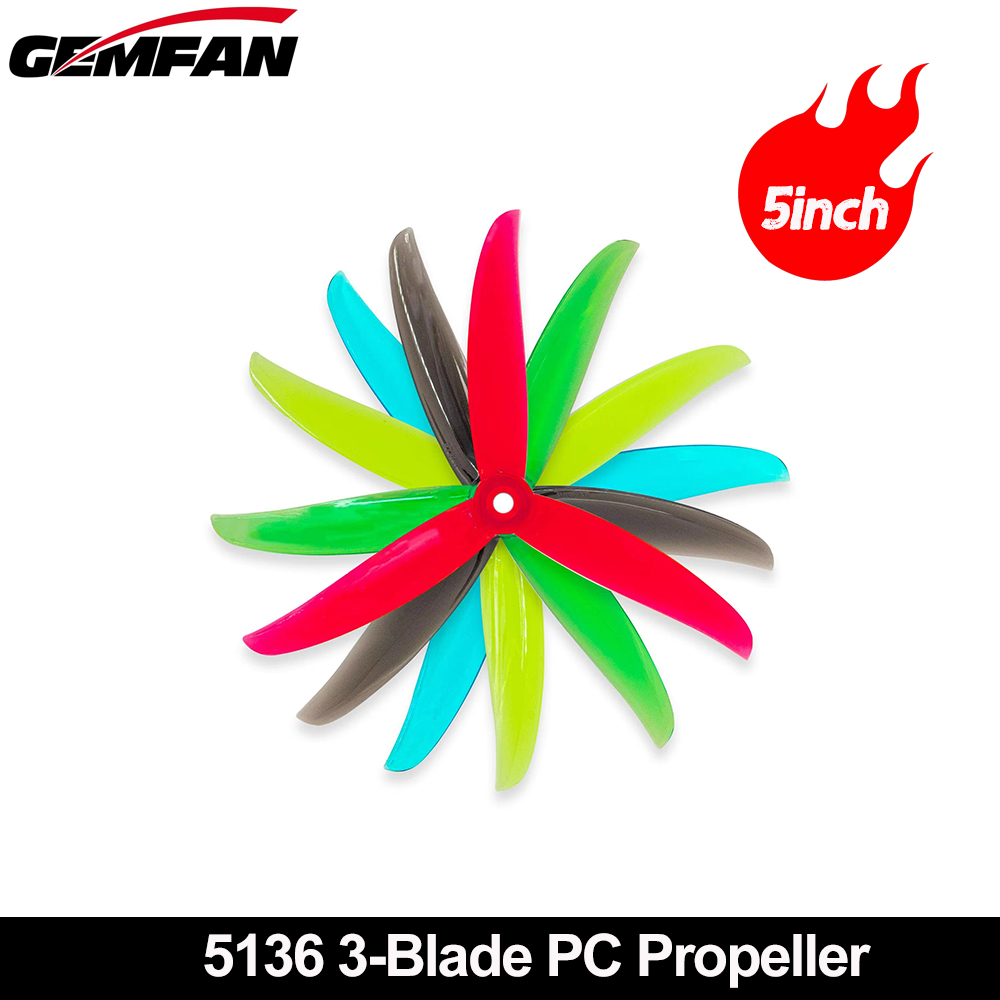 Gemfan VANOVER 5136 3 Blade PC - Drone Propeller recensie en prijs