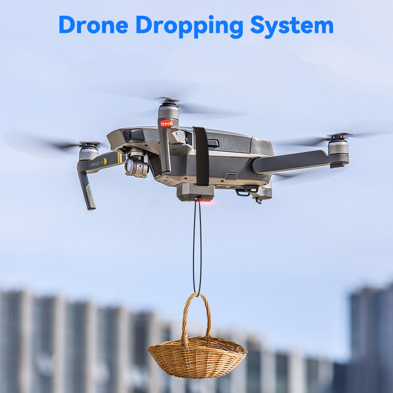 Drone Airdrop-systeem voor DJI - Drone Landing Gear recensie en prijs